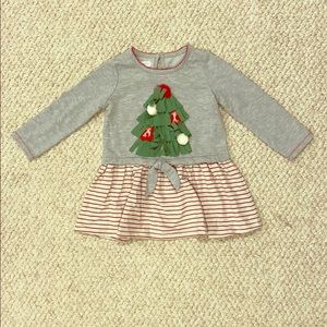 Mudpie girls Christmas dress size 24mth/2T